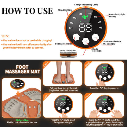 VibeStep 3D Smart Foot Massager Pad