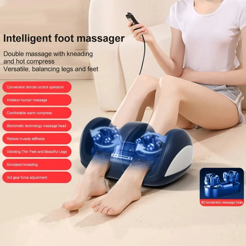 VibeStep ProMax Heated Foot & Calf Massager